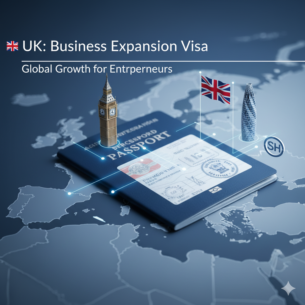 🇬🇧 انگلستان: ویزای گسترش کسب‌وکار